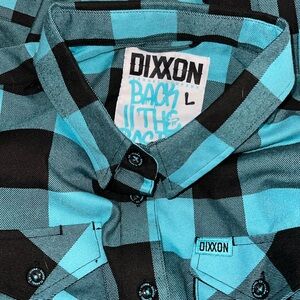 Dixxon Back II the basics womens flannel L NWT